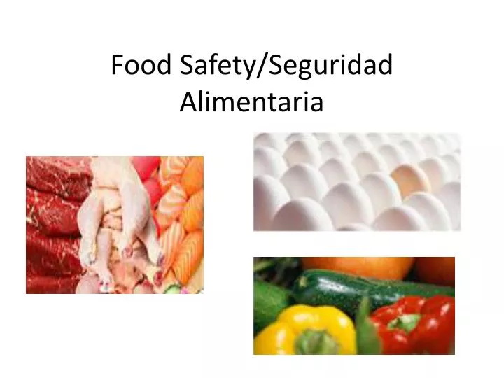 food safety seguridad alimentaria