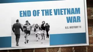 End of the Vietnam War