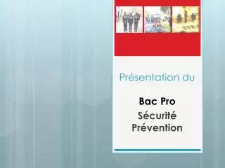 pr sentation du bac pro