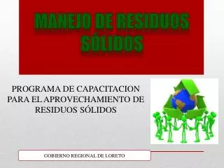 manejo de residuos s lidos