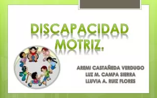 discapacidad motriz