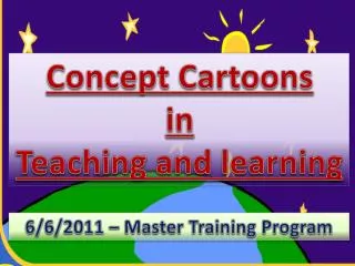 Concept Cartoons in Teaching and learning