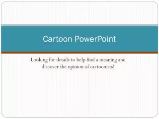 Cartoon PowerPoint