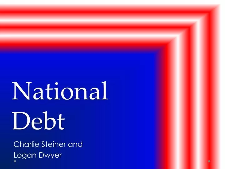 national debt