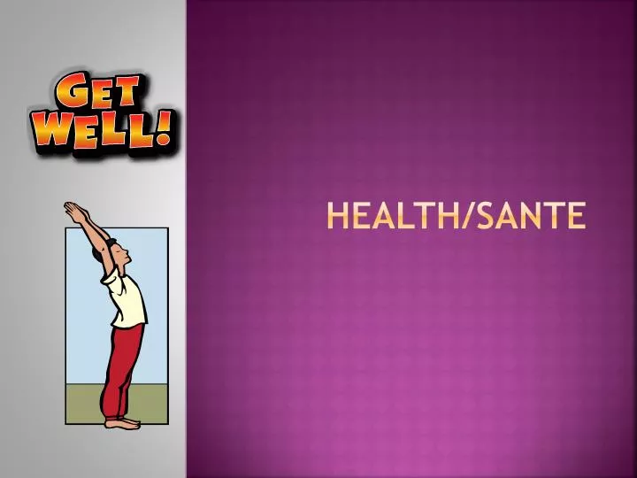 health sante