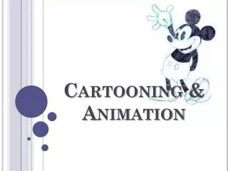Cartooning &amp; Animation
