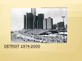 DeTROIT 1974-2000