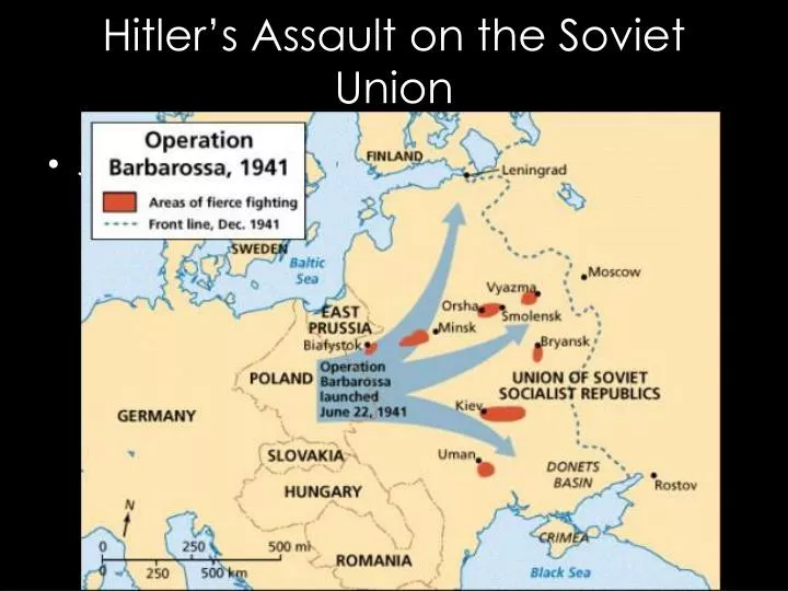 hitler s assault on the soviet union