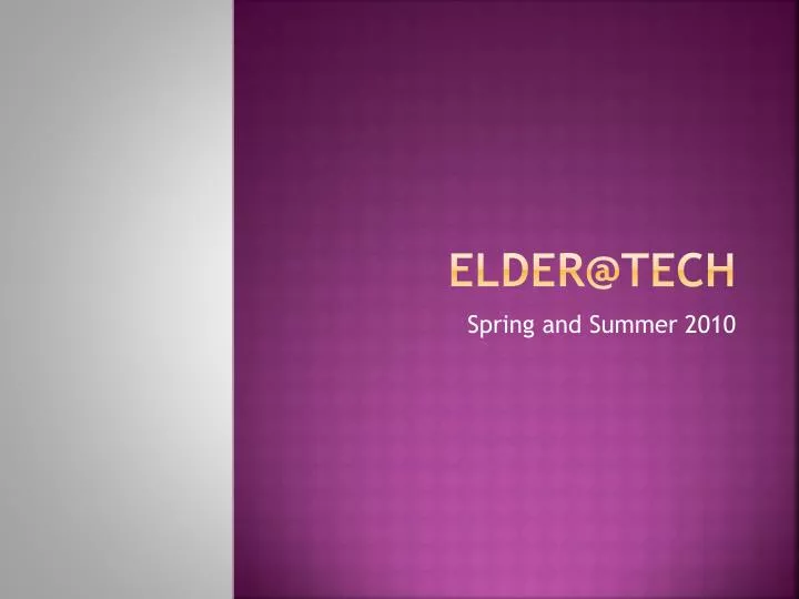 elder@tech