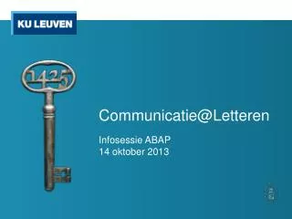 communicatie@letteren