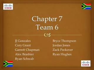 Chapter 7 Team 6