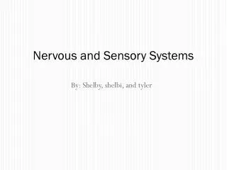 nervous and sensory systems