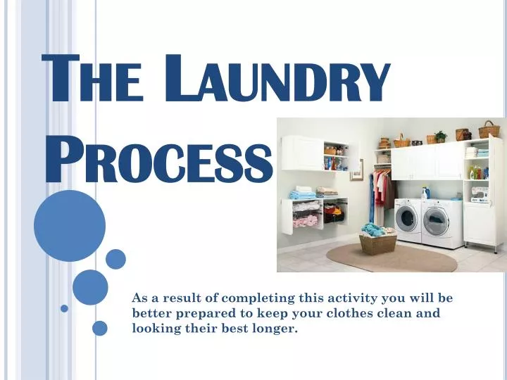 the laundry process