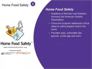 Home Food Safety