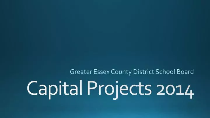 greater essex county district school board