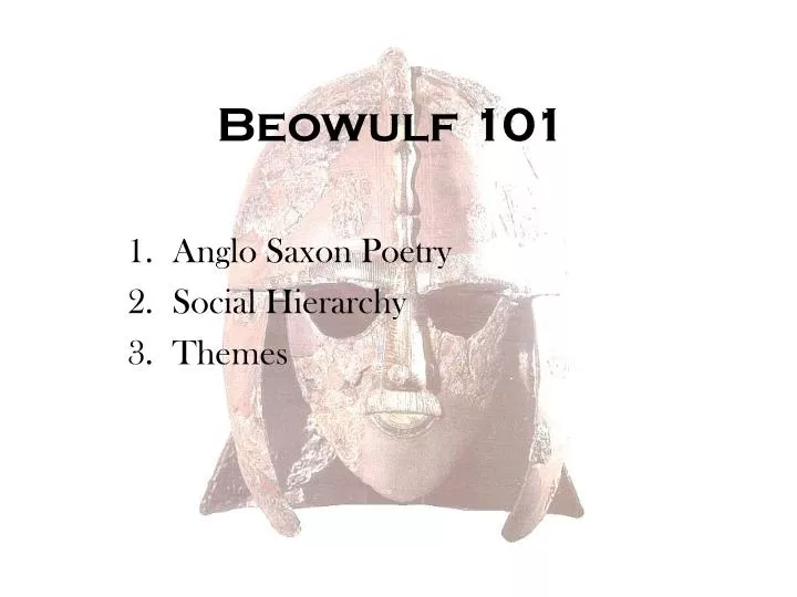 beowulf 101