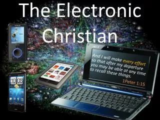 The Electronic Christian