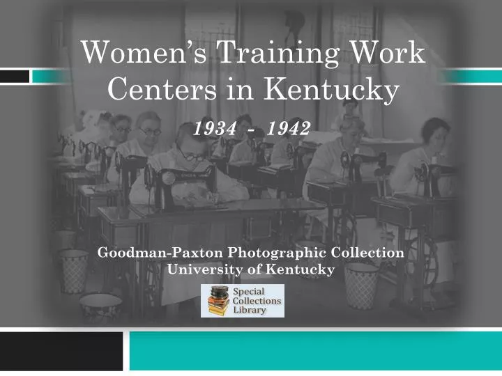 women s training work centers in kentucky