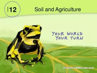 Soil and Agriculture