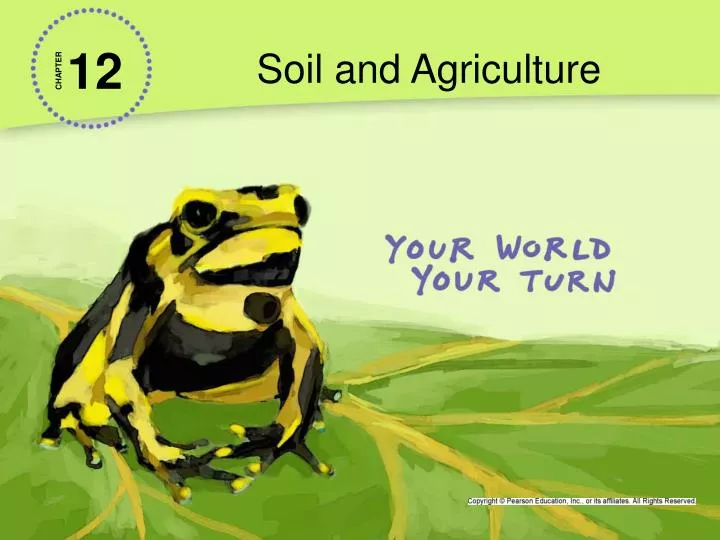 soil and agriculture