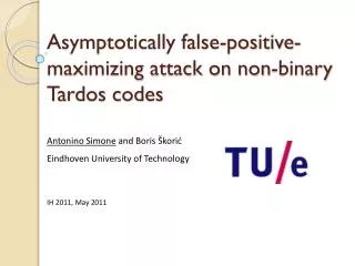 Asymptotically false-positive-maximizing attack on non-binary Tardos codes