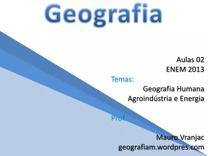 geografia