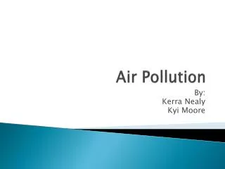 Air Pollution