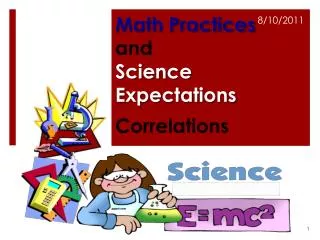 Math Practices and Science Expectations