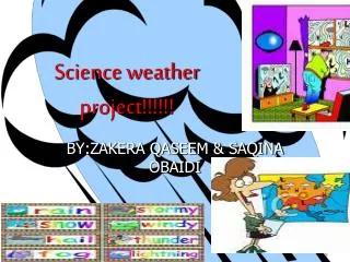 Science weather project!!!!!!