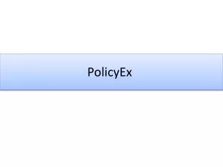 PolicyEx