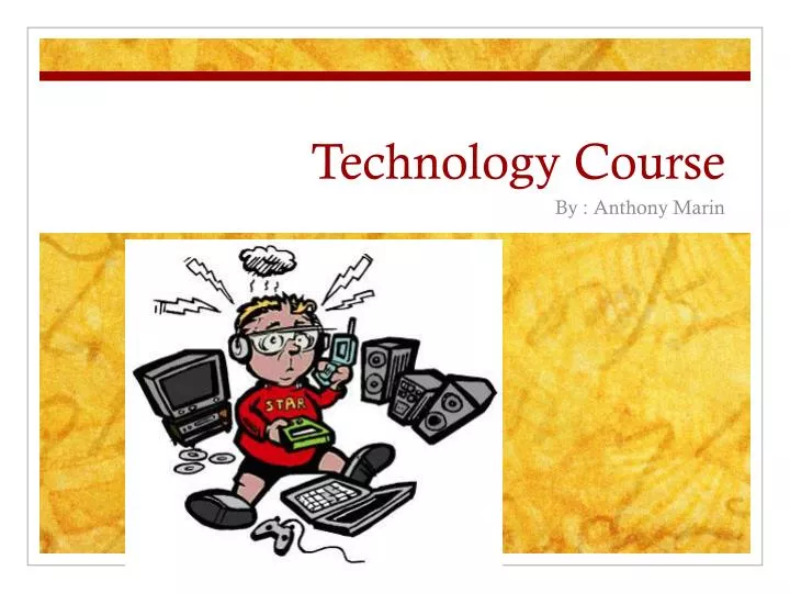 technology course