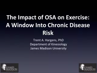 The Impact of OSA on Exercise: A Window Into Chronic Disease Risk