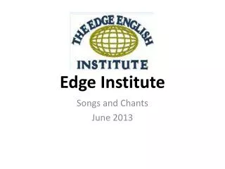 Edge Institute