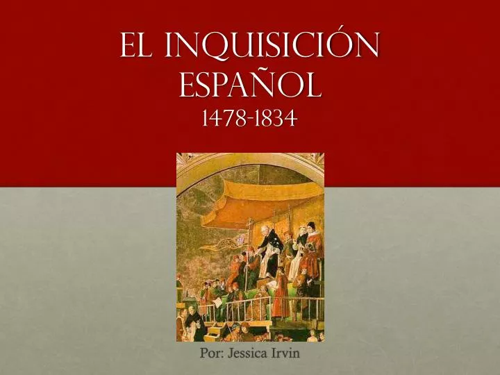 el inquisici n espa ol 1478 1834