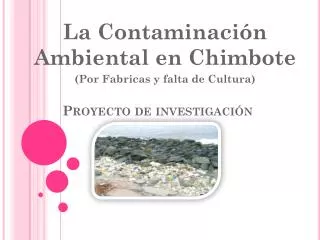 proyecto de investigaci n