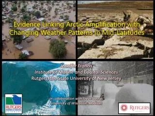 Evidence Linking Arctic Amplification with Changing Weather Patterns in Mid-Latitudes