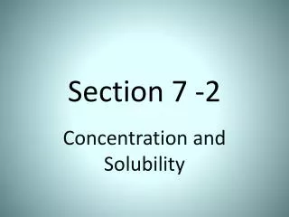 Section 7 -2