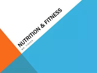 NUTRITION &amp; FITNESS