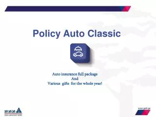 Policy Auto Classic