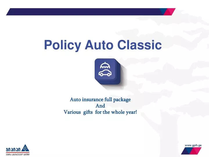 policy auto classic