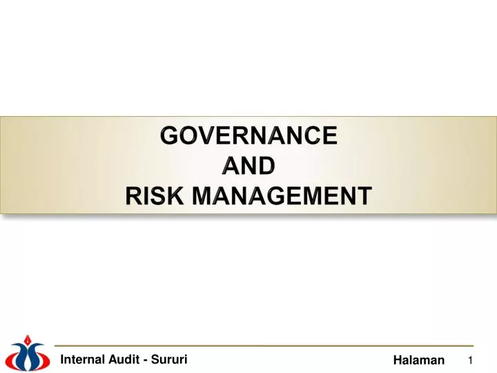 governance and risk management