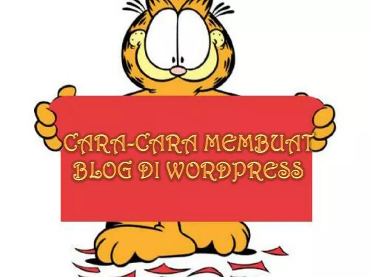 cara cara membuat blog di wordpress