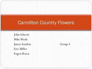 Carrollton Country Flowers