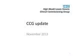 CCG update - slide 1