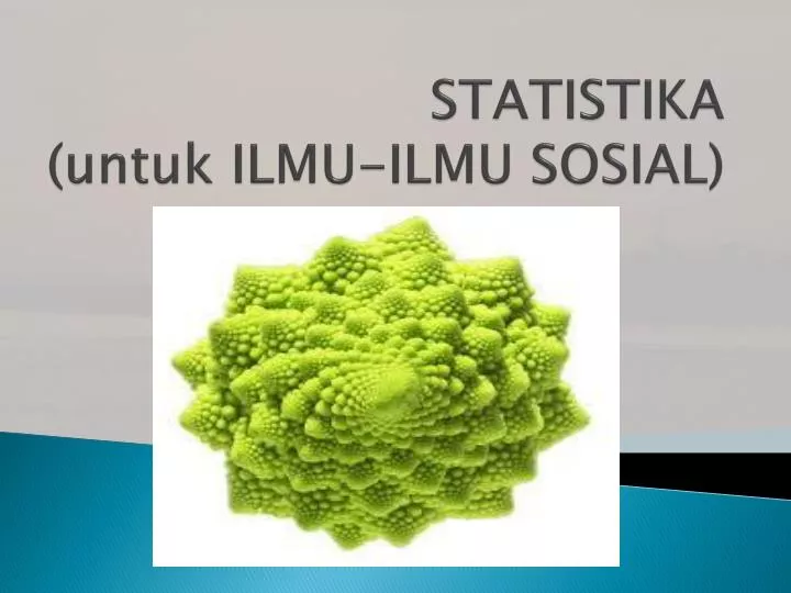 statistika untuk ilmu ilmu sosial