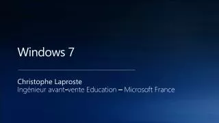 windows 7