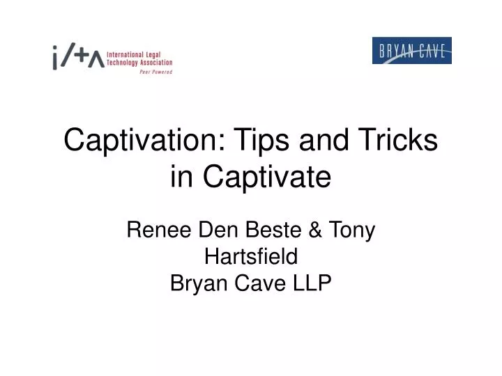 captivation tips and tricks in captivate