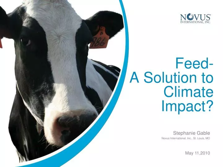 feed a solution to climate impact