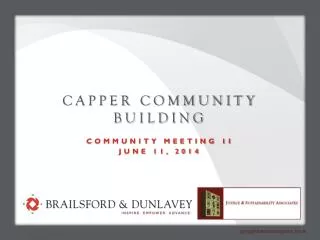 CAPPER COMMUNITY BUILDING