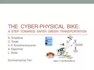The Cyber-Physical Bike: A Step Towards Safer Green Transportation